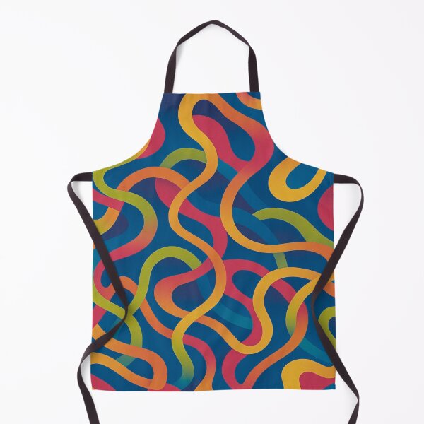 Item preview, Vibrant Abstract Ribbons in Fluid Motion designed and sold by LaraVisionsArts.