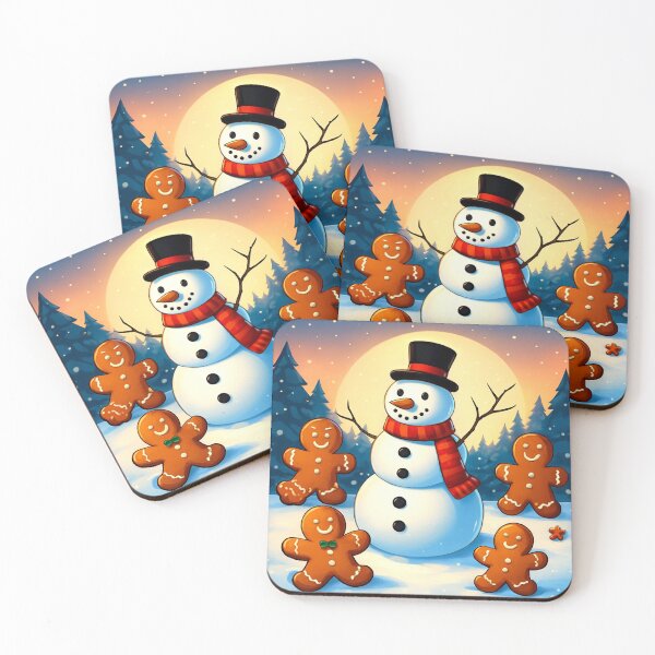 Item preview,  Snowman on a Sugar Diet. designed and sold by Zofia Sosnecka.