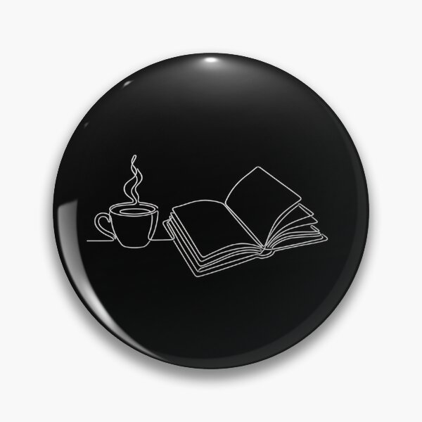 Item preview, Coffee and Books Minimalist Line designed and sold by HoruxDesign.
