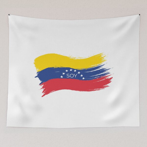 Item preview, Soy Venezuela – Freedom, Identity & Hope Brush Flag Design designed and sold by Carmen Gomez.