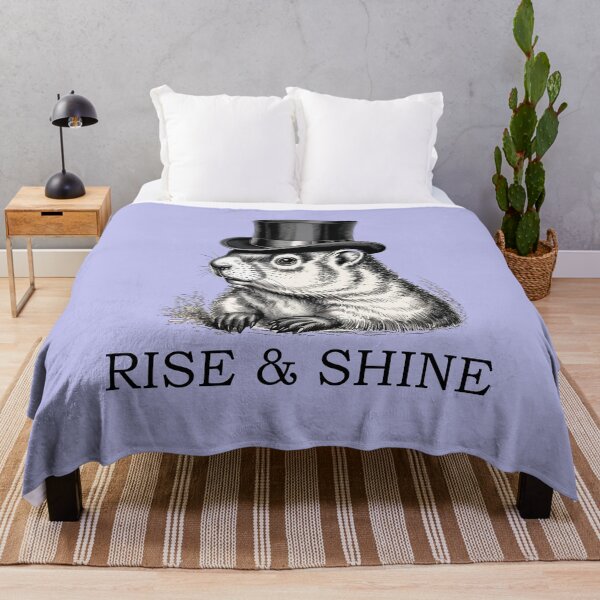 Item preview, FUNNY GROUNDHOG DAY RISE AND SHINE designed and sold by Greenbaby.