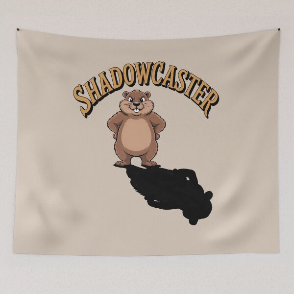 Item preview, FUNNY GROUNDHOG DAY  SHADOWCASTER designed and sold by Greenbaby.