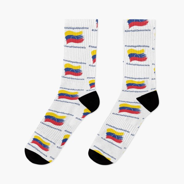 Item preview, #YoMeNiegoARendirme – Venezuela Freedom & Democracy Brush Flag designed and sold by Carmen Gomez.