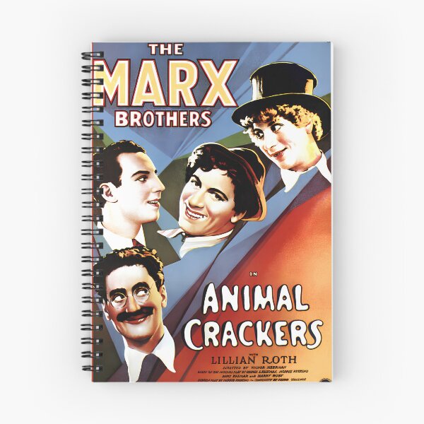 Item preview, "The Marx Brothers in Animal Crackers" - Vintage 1930 Comedy Movie Poster designed and sold by The boys.