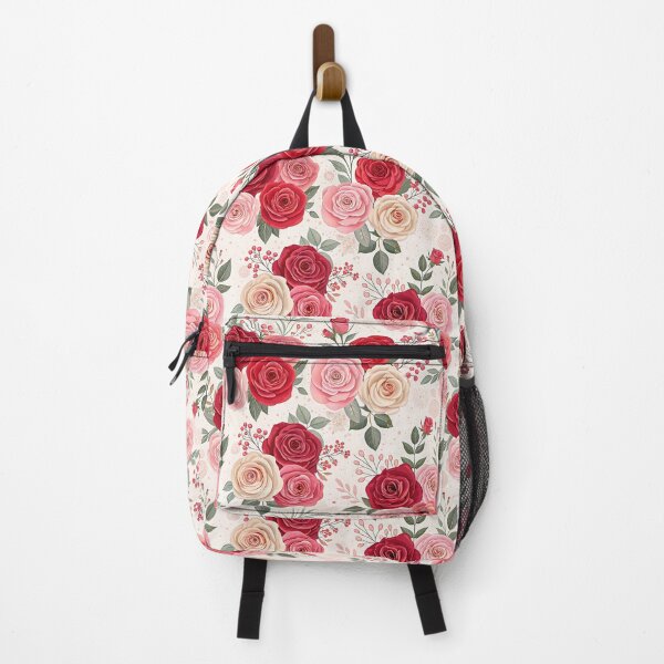 Item preview, Rose Reverie – Blooms, Berries & Beige Bliss designed and sold by PatternFlux.