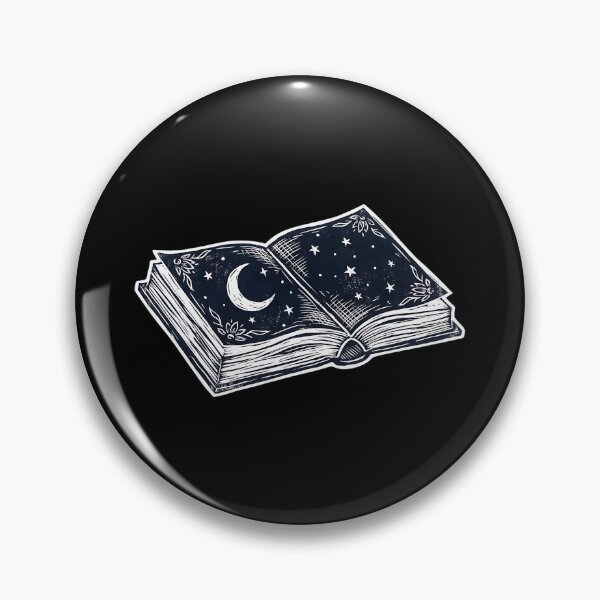 Item preview, Celestial Moon Book Linocut designed and sold by HoruxDesign.