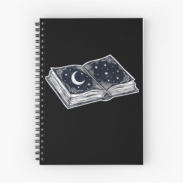 Item preview, Celestial Moon Book Linocut designed and sold by HoruxDesign.
