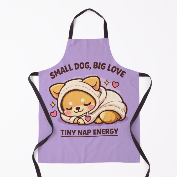 Item preview, Small Dog, Big Love – Tiny Nap Energy Cozy Chihuahua Shirt designed and sold by dogmomtees.