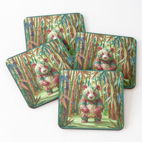 Item preview, Origami Panda in Origami Bamboo Grove designed and sold by Tridentulus.