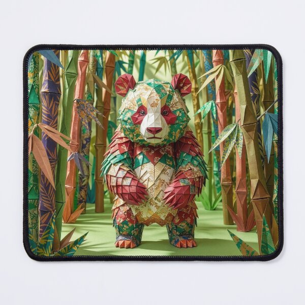 Item preview, Origami Panda in Origami Bamboo Grove designed and sold by Tridentulus.