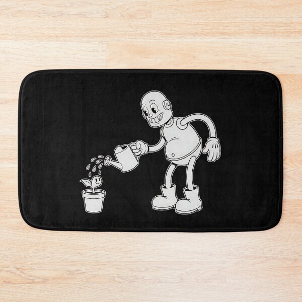 Item preview, Retro Robot Gardener Cartoon designed and sold by HoruxDesign.