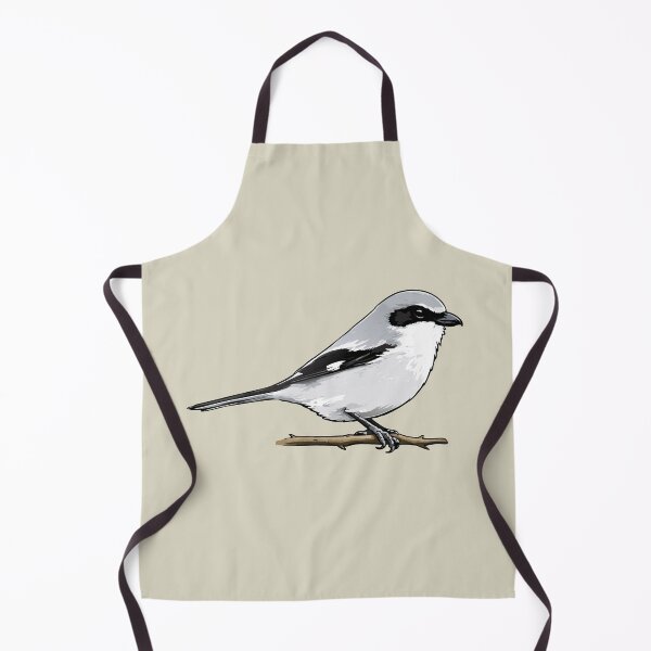 Item preview, Loggerhead Shrike Bird Illustration | Minimal Wildlife Art designed and sold by donwillisjrart.