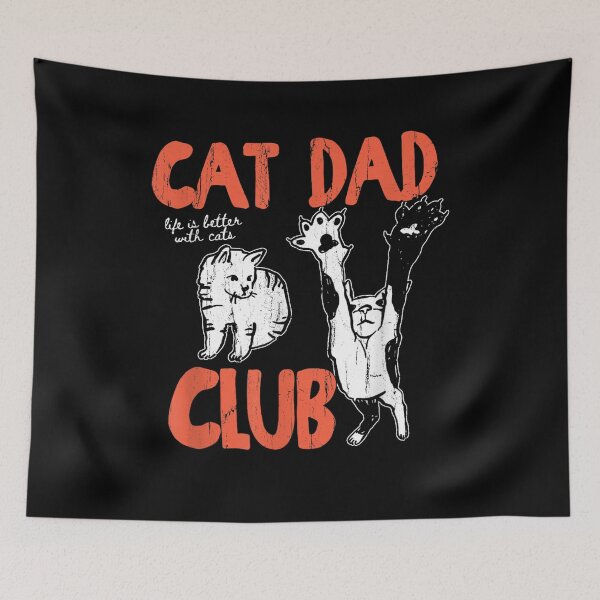 Item preview, Cat Dad Club designed and sold by BASKF.