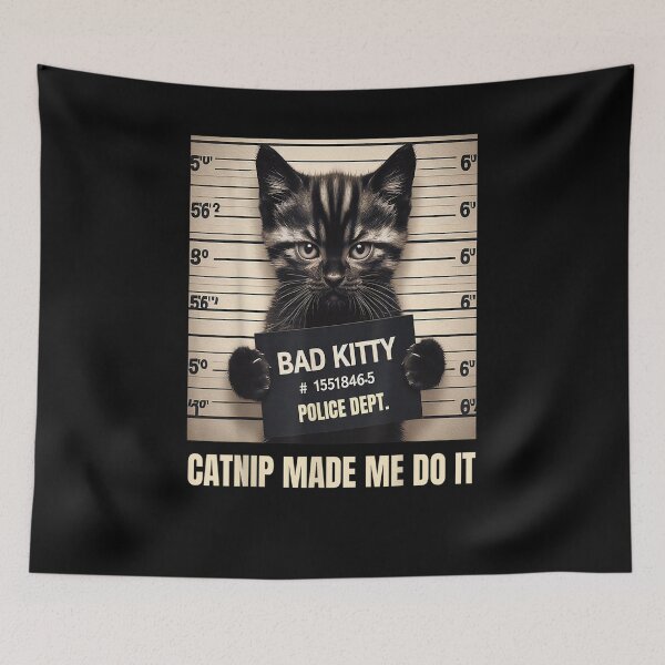 Item preview, Bad kitty Cat  designed and sold by BASKF.