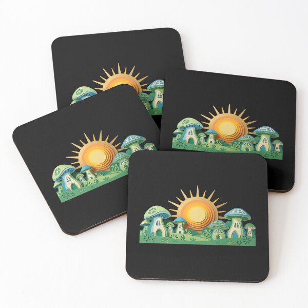 Item preview, 3D Solarpunk Village Paper Art designed and sold by HoruxDesign.