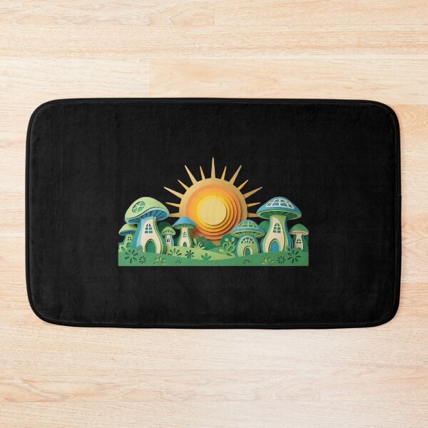 Item preview, 3D Solarpunk Village Paper Art designed and sold by HoruxDesign.