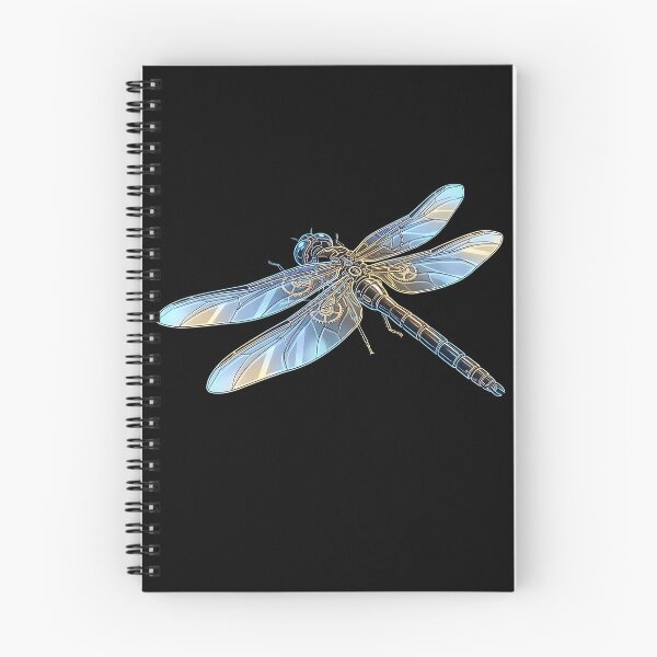 Item preview, Solar Glass Dragonfly Illustration designed and sold by HoruxDesign.