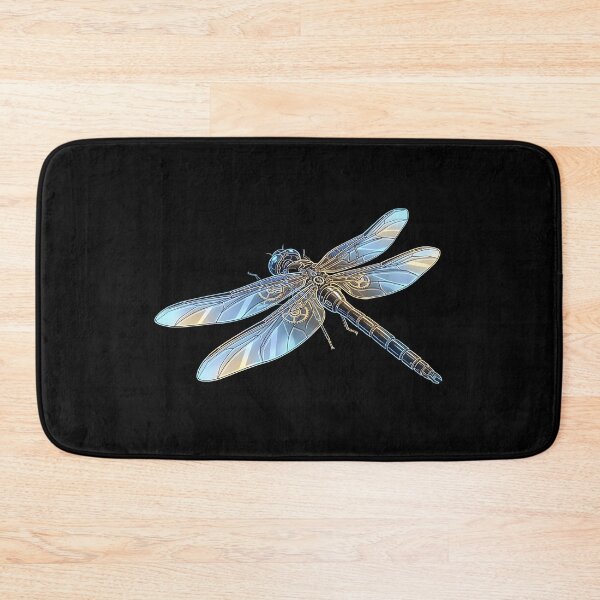 Item preview, Solar Glass Dragonfly Illustration designed and sold by HoruxDesign.