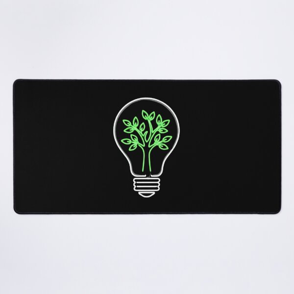 Item preview, Green Idea Neon Tree Sign designed and sold by HoruxDesign.