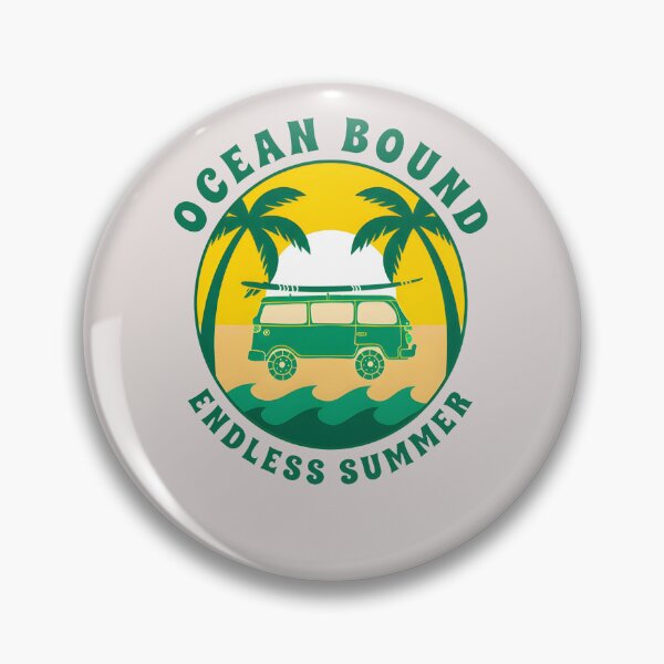 Item preview, Ocean Bound Endless Summer – Beach Travel Surf Aesthetic Design designed and sold by Axivra.