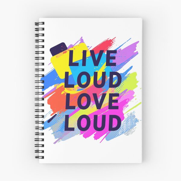 Item preview, Live Loud Love Loud designed and sold by RisingWolfStudio.