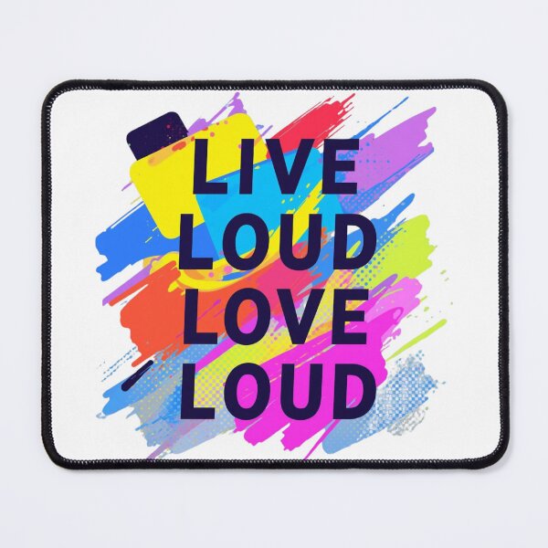 Item preview, Live Loud Love Loud designed and sold by RisingWolfStudio.