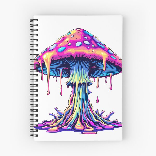 Artikelvorschau, Schmelzender Pilz – Psychedelische Trippy-Kunst entworfen und verkauft von MagicMicki.