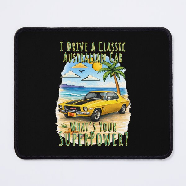 Item preview, HQ Monaro GTS 350 Australian Classic Car Beach Art designed and sold by Michael van der Hoorn.