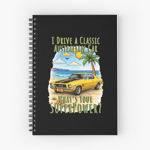Item preview, HQ Monaro GTS 350 Australian Classic Car Beach Art designed and sold by Michael van der Hoorn.