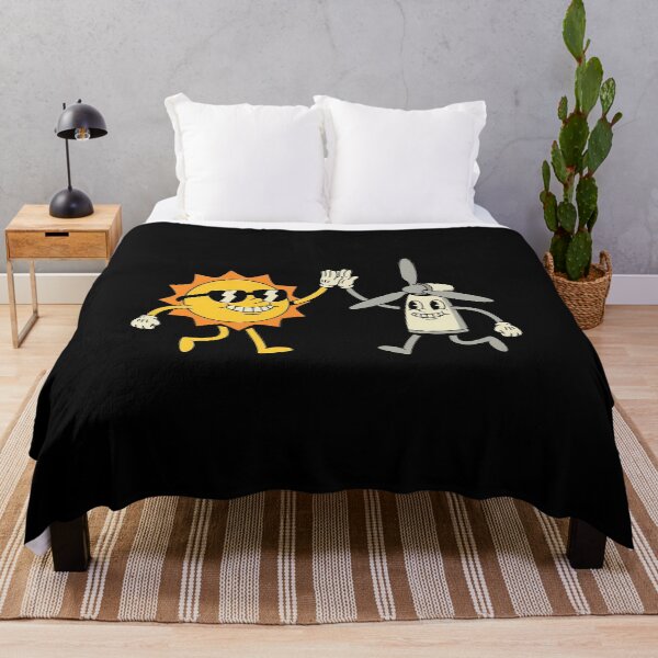 Item preview, Sun and Wind High Five Cartoon designed and sold by HoruxDesign.
