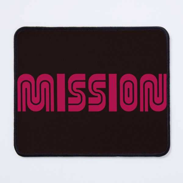 Item preview, Copy of The Mission San Francisco in the MUNI font white on red designed and sold by PIXEL POP DESIGNS - Beyond the Norm!.