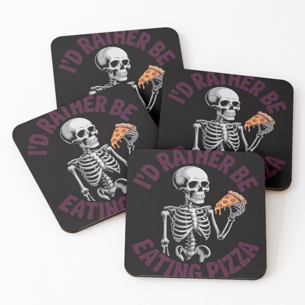 Item preview, I'd Rather Be Eating Pizza designed and sold by berniceschm.