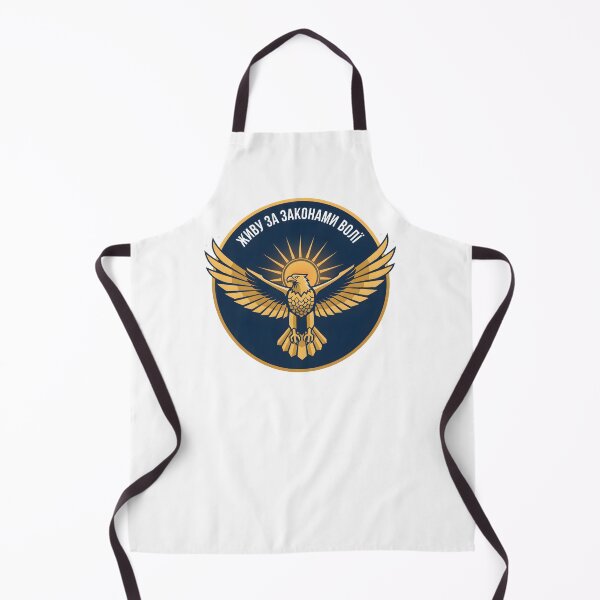 Item preview, Golden Eagle Badge with Ukrainian Inscription designed and sold by homydesign.