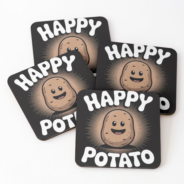 Item preview, Happy Potato Potato Gift Vegetable Food Humor designed and sold by sonlylya.