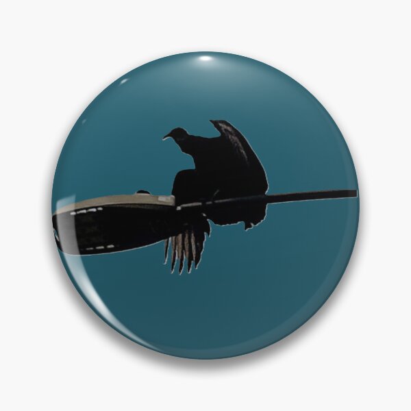 Item preview, Buzzard on a light pole designed and sold by XOCH2024.