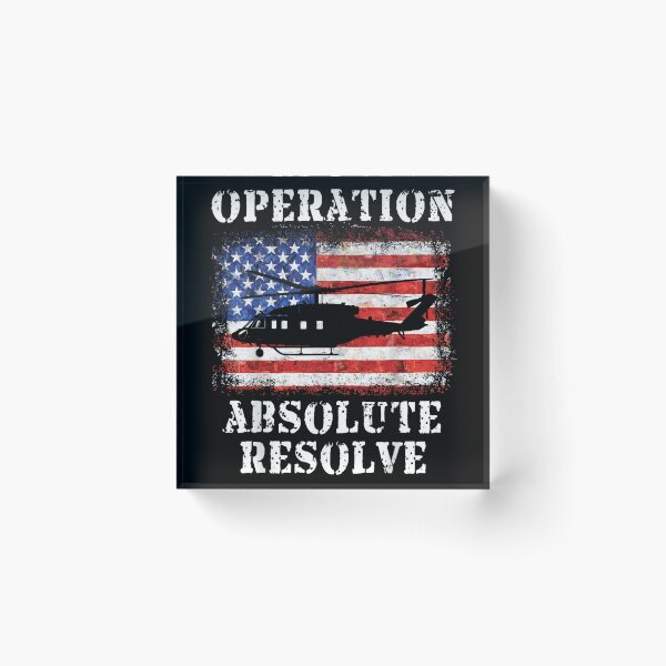 Item preview, Operation Absolute Resolve American Bravery designed and sold by ohmylore-arts.