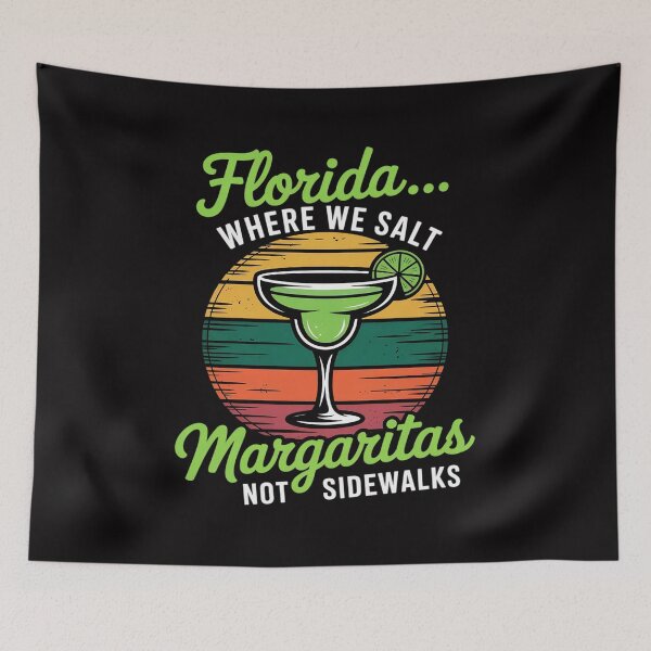 Item preview, Florida Salt Margaritas Not Sidewalks Beach Winter Holiday designed and sold by berniceschm.