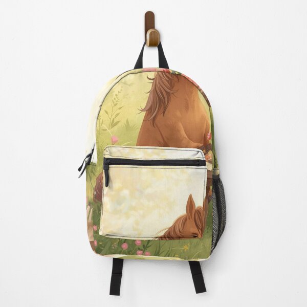 Item preview, Valentine’s Early Spring Horse & Sheep • Soft Meadow Love Art designed and sold by WildlifeWhimsy.