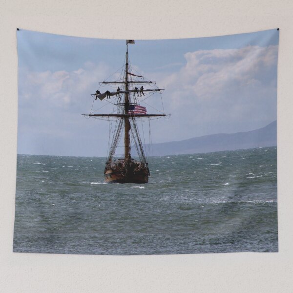 Item preview, Hawaiian Chieftain Under Sail – Educational Voyage from Grays Harbor designed and sold by Armadillo222.