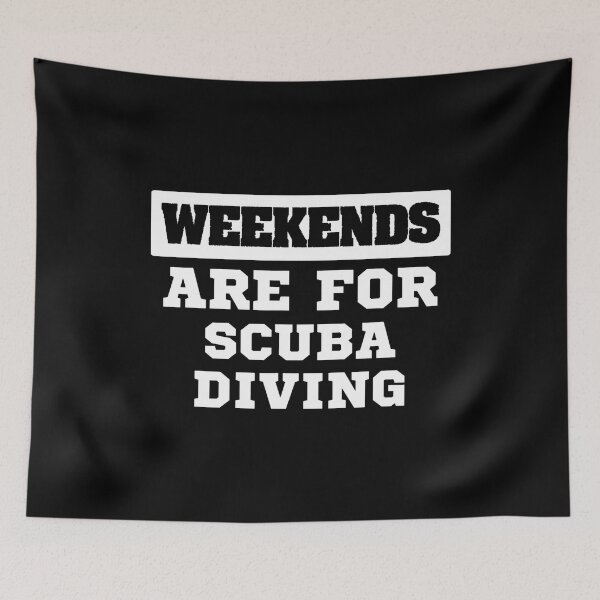 Item preview, Weekends Are For Scuba Diving Ocean Underwater Adventure designed and sold by elihletoriong.