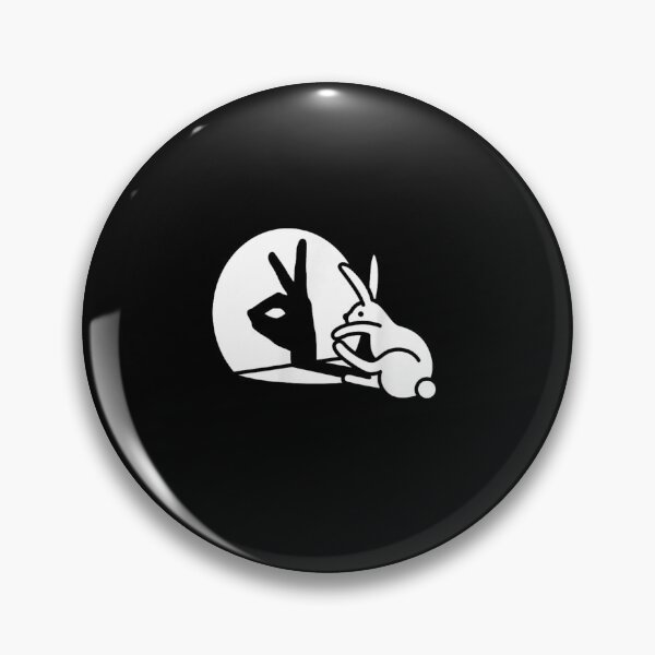 Item preview, Funny Bunny Hand Shadow Art – Clever Rabbit Illusion Design designed and sold by Wear the Art.