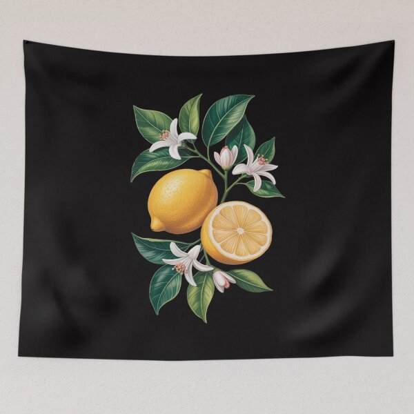 Item preview, Cute Lemon Botanical Gardening Summertime designed and sold by berniceschm.