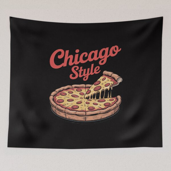 Item preview, Chicago Deep Dish Pizza designed and sold by berniceschm.