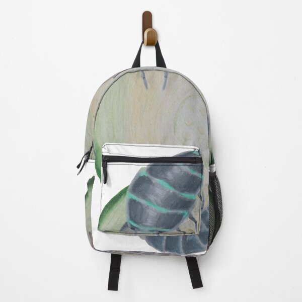 Item preview, Isopods on a zucchini slice in colored pencils. designed and sold by WolfRaven Creations.