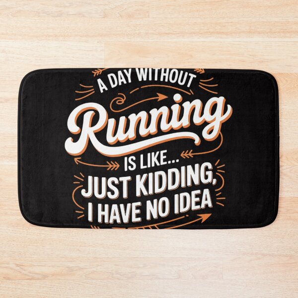 Item preview, A Day Without Running Athlete Runner Training Marathoner designed and sold by sonlylya.