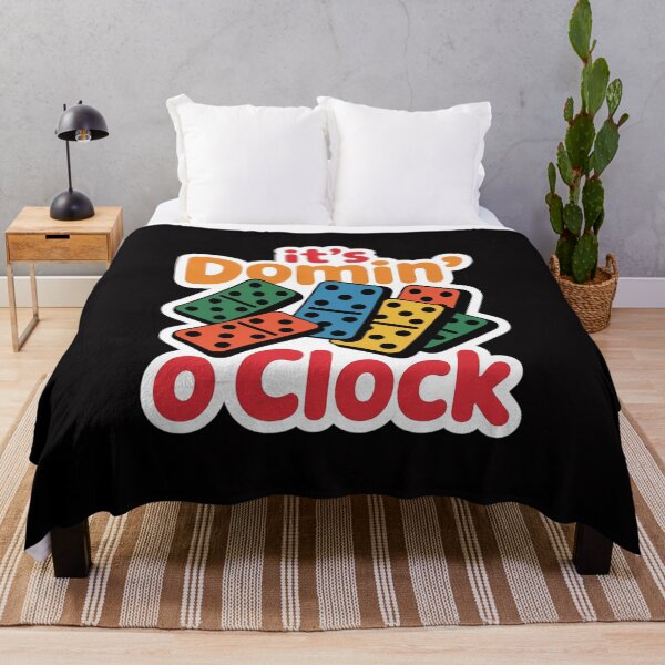 Item preview, It's Domin o Clock Domino Game Player  Dominoes designed and sold by berniceschm.