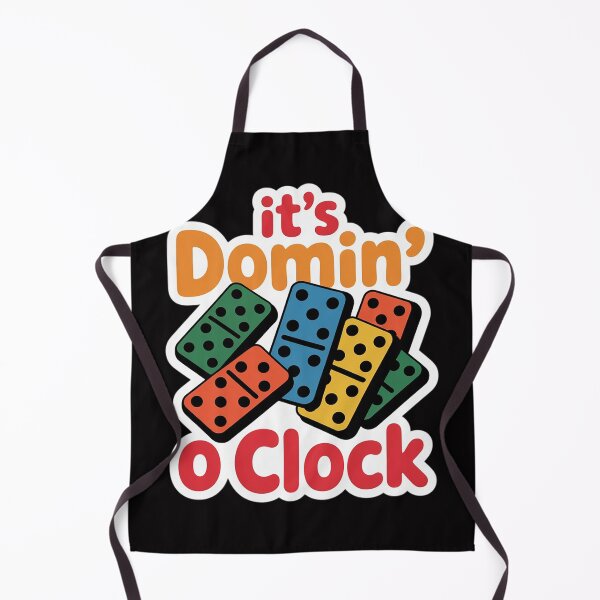 Item preview, It's Domin o Clock Domino Game Player Dominoes designed and sold by berniceschm.
