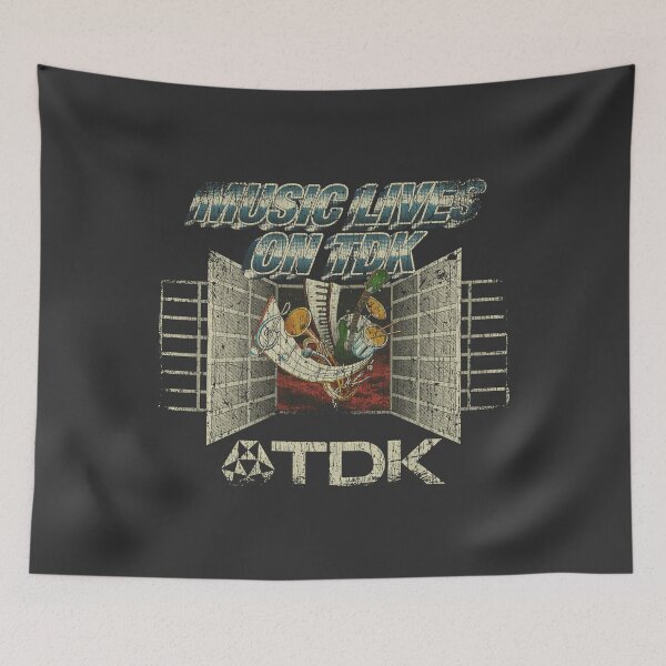 Item preview, Music Lives on TDK 1987 designed and sold by AstroZombie6669.