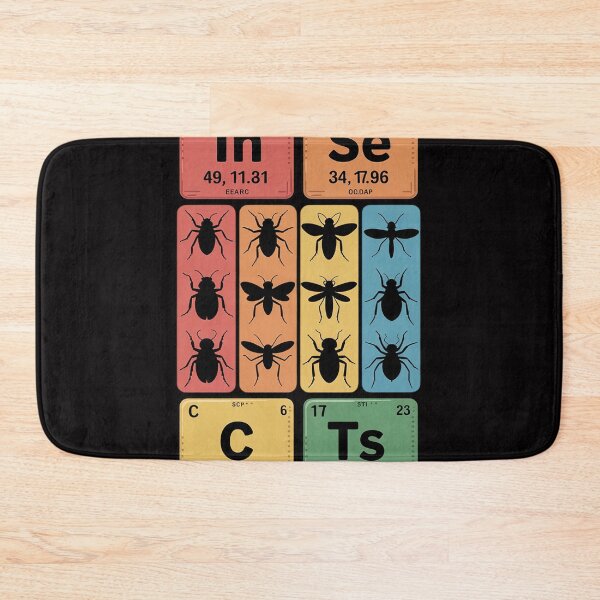 Item preview, Insects Periodic Table Elements Entomologist Bugs designed and sold by sonlylya.
