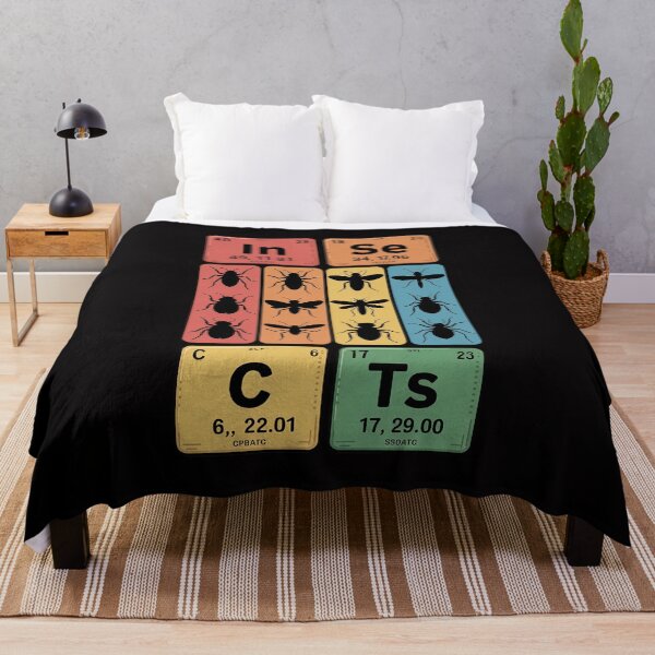 Item preview, Insects Periodic Table Elements Entomologist Bugs designed and sold by sonlylya.